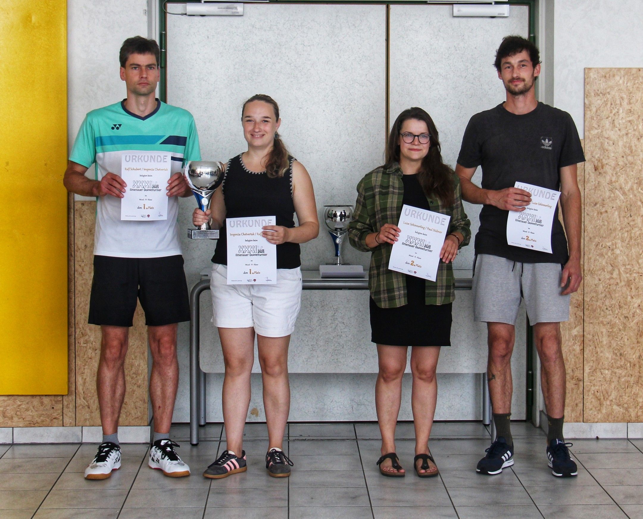 Ilmenauer Doppelturnier 2025 - Mixed B-Klasse